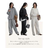 裏起毛オーバーサイズプルオーバー | Re:EDIT | 詳細画像9