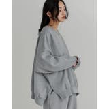 裏起毛オーバーサイズプルオーバー | Re:EDIT | 詳細画像23