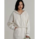 裏起毛ダブルジップドロストパーカー | Re:EDIT | 詳細画像4 