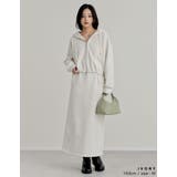 [低身長サイズ有]裏起毛ベルトループ付きタイトスカート | Re:EDIT | 詳細画像13 