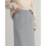 [低身長サイズ有]裏起毛ベルトループ付きタイトスカート | Re:EDIT | 詳細画像26 