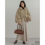 ボアドロスト付きダブルジップブルゾン | Re:EDIT | 詳細画像16