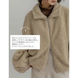 ボアドロスト付きダブルジップブルゾン | Re:EDIT | 詳細画像7