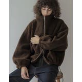 ボアドロスト付きダブルジップブルゾン | Re:EDIT | 詳細画像24