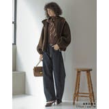 ボアドロスト付きダブルジップブルゾン | Re:EDIT | 詳細画像25