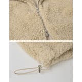 ボアドロスト付きダブルジップブルゾン | Re:EDIT | 詳細画像36