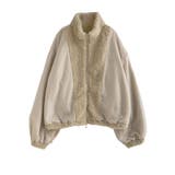 ボアドロスト付きダブルジップブルゾン | Re:EDIT | 詳細画像38