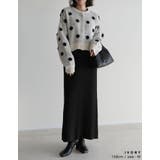 ポルカドットショートニットカーディガン | Re:EDIT | 詳細画像12