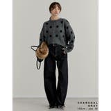 ポルカドットショートニットカーディガン | Re:EDIT | 詳細画像16