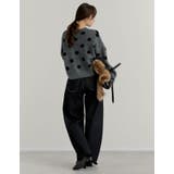 ポルカドットショートニットカーディガン | Re:EDIT | 詳細画像17