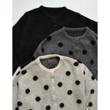 ポルカドットショートニットカーディガン | Re:EDIT | 詳細画像2