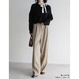 ポルカドットショートニットカーディガン | Re:EDIT | 詳細画像7