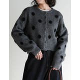 ポルカドットショートニットカーディガン | Re:EDIT | 詳細画像21