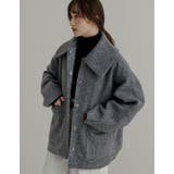 カールシャギーケープミドルコート | Re:EDIT | 詳細画像12