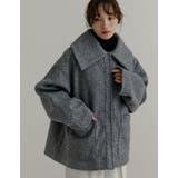 カールシャギーケープミドルコート | Re:EDIT | 詳細画像14