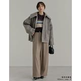 カールシャギーケープミドルコート | Re:EDIT | 詳細画像17