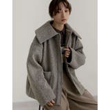 カールシャギーケープミドルコート | Re:EDIT | 詳細画像5