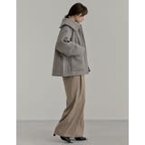 カールシャギーケープミドルコート | Re:EDIT | 詳細画像22