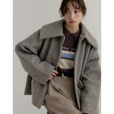 カールシャギーケープミドルコート | Re:EDIT | 詳細画像24