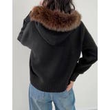 [2025 WINTER COLLECTION]ファーフードジップニットカーディ… | Re:EDIT | 詳細画像11 