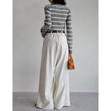 マルチボーダーポロニットトップス | Re:EDIT | 詳細画像13 