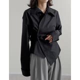 ブラック(501) | [2026S/S COLLECTION]ブロードウエストタックシャツ | Re:EDIT