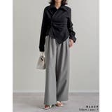 [2026S/S COLLECTION]ブロードウエストタックシャツ | Re:EDIT | 詳細画像16 