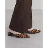 ポインテッドトゥローヒールミュール | Re:EDIT | 詳細画像3