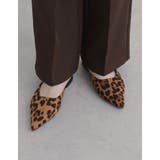 ポインテッドトゥローヒールミュール | Re:EDIT | 詳細画像6