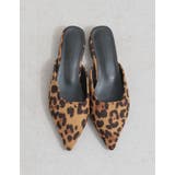 ポインテッドトゥローヒールミュール | Re:EDIT | 詳細画像7