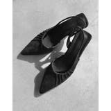 タックデザインミュールパンプス | Re:EDIT | 詳細画像2