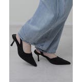 タックデザインミュールパンプス | Re:EDIT | 詳細画像3