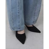 タックデザインミュールパンプス | Re:EDIT | 詳細画像4