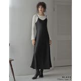 [2025 WINTER COLLECTION]サテンキャミワンピース | Re:EDIT | 詳細画像6 