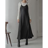 [2025 WINTER COLLECTION]サテンキャミワンピース | Re:EDIT | 詳細画像9 