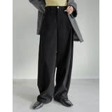 [低身長/高身長サイズ有]コーデュロイバレルレッグカーブパンツ | Re:EDIT | 詳細画像4 