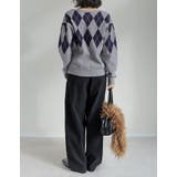 [低身長/高身長サイズ有]コーデュロイバレルレッグカーブパンツ | Re:EDIT | 詳細画像26 