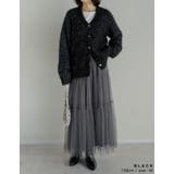 シャイニーミックスニットカーディガン | Re:EDIT | 詳細画像11