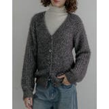 シャイニーミックスニットカーディガン | Re:EDIT | 詳細画像3