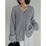 シャイニーミックスニットカーディガン | Re:EDIT | 詳細画像5