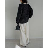 シャイニーミックスニットカーディガン | Re:EDIT | 詳細画像23