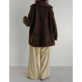 微起毛ツイルタックプリーツワイドパンツ | Re:EDIT | 詳細画像17 