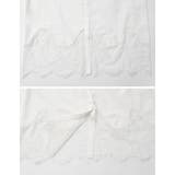 [2026S S COLLECTION]裾ランダムレースポプリンチュニックシャツ | Re:EDIT | 詳細画像23 