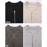 ダブルジップニットブルゾン | Re:EDIT | 詳細画像19