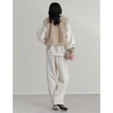 ジップ付きフェイクファーベスト | Re:EDIT | 詳細画像9