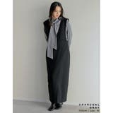 ピーチスキンタイ付きハイネックブラウス | Re:EDIT | 詳細画像26 