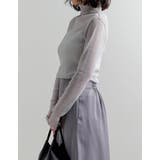 ラメチュールボトルネックシアートップス | Re:EDIT | 詳細画像12