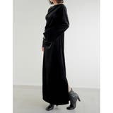 [低身長サイズ有]ベロアドレープマキシワンピース | Re:EDIT | 詳細画像22 