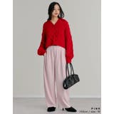 [低身長/高身長サイズ有]ツイルツータックバレルレッグカーブパンツ | Re:EDIT | 詳細画像17 