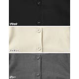 スカーフ付きウールライクノーカラージャケット | Re:EDIT | 詳細画像19